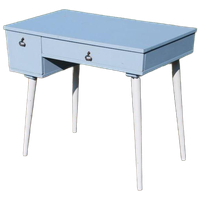 Vintage Bureau Blauw
