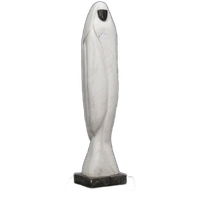 Marble Sculpture By Paul Simons, 1980s