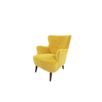 Artifort Theo Ruth Fauteuil Geel | Gele Fauteuil Fijne Rib