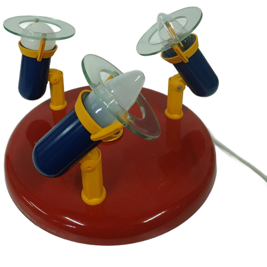 Set Massive Memphis Milano Style Plafondlamp En Bureaulamp 1