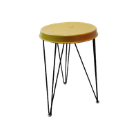 Sculptural Metal Wire Stool By Tjerk Reijenga For Pilastro, 1960S.