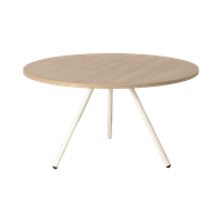 Lonc Alowha Design Kantinetafel, Bladkleur Naar Keuze, 120 Cm Ø, Vaste Hoogte Onderstel (67 Cm)