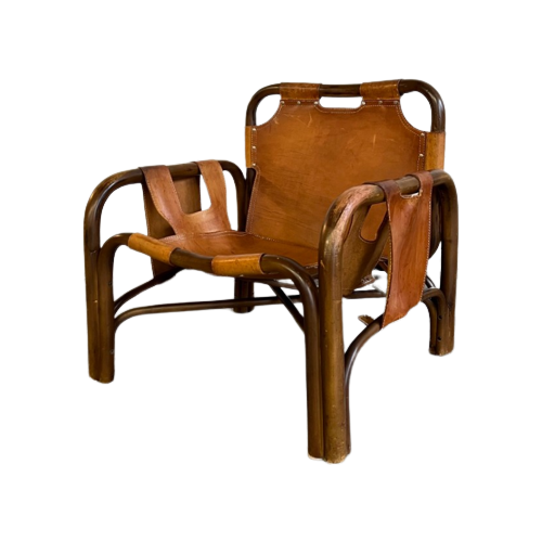 Safari Chair By Tito Agnoli, Italy 1960