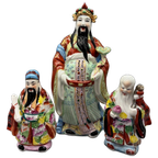 Set Chinese Goden Fu Lu Shou thumbnail 1