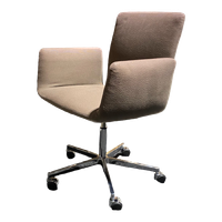 Gebruikte Cor Jalis Op Wieltjes Taupe Design Stoel