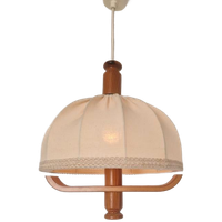 Vintage Zweedse Grenen Hanglamp Design Jaren 60