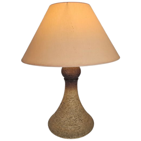 Tafellamp - Berkebast - Bruin - 3e Helft 20e Eeuw 1