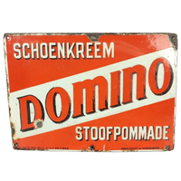 Emaille Bord Domino 1926