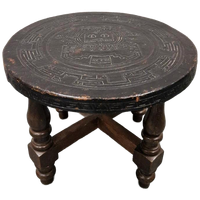Vintage Plantentafeltje Bijzettafel Zuid Amerikaans