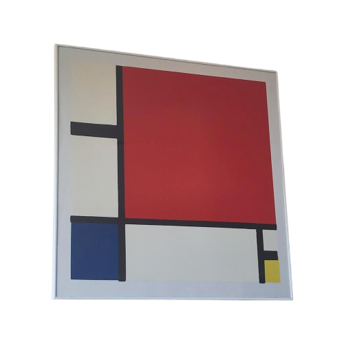 Piet Mondriaan Zeefdruk Compositie