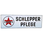 Groot Emaille Reclame Bord Van Caltex Motor Oil️⛽️ thumbnail 1