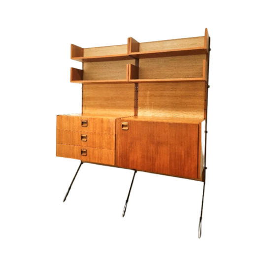 Panelled Wall Unit By Marten Franckena For Fristho Franeker, 1960s 1