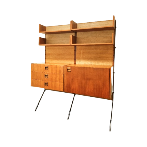 Panelled Wall Unit By Marten Franckena For Fristho Franeker, 1960S