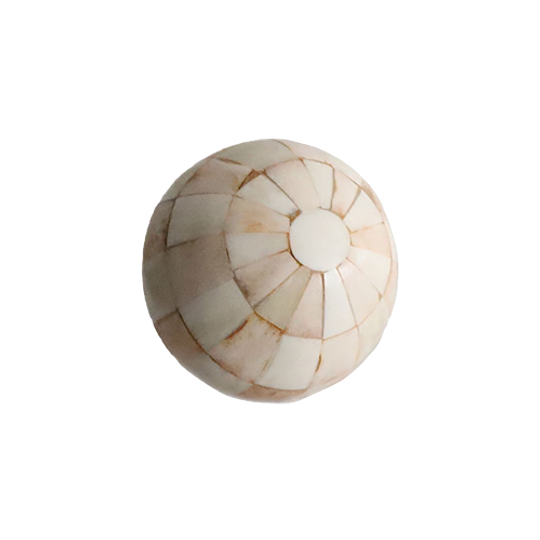 Vintage Mozaïek Hoorn Decoratieve Bal, Jaren '60/70 1