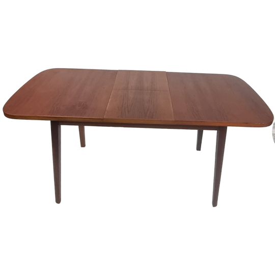 Vintage Deens Uitschuiftafel – Teakhout – Jaren ’60 1
