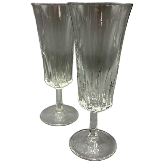 Vintage Cristal d'Arques Flûtes 2 Stuks 1