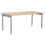 Ahrend 500 Bureau, Ahorn Blad, 180 X 90 Cm, Hoogte Instelbaar Onderstel thumbnail 1