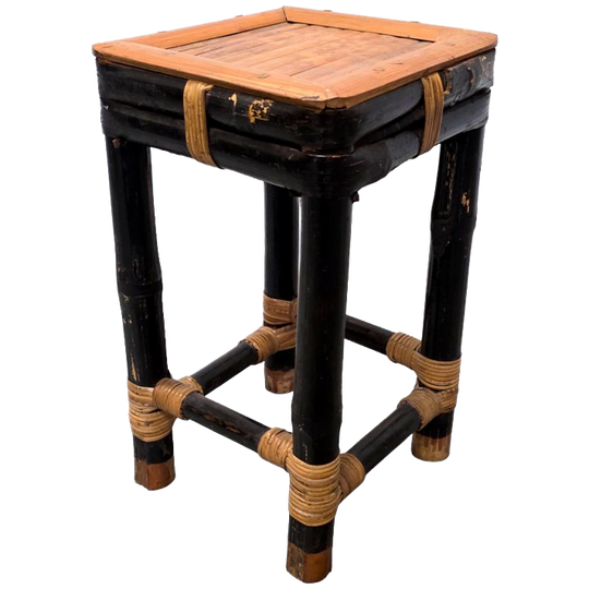 Vintage Bamboe Plantentafel 1