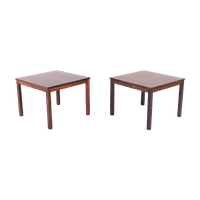 1970’S Rosewood Side Tables From Gangso Mobler, Denmark