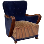 Uniek Frans Antiek Art Deco Kinderfauteuiltje thumbnail 1