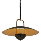Vintage Schotel Hanglamp Van Massive thumbnail 1