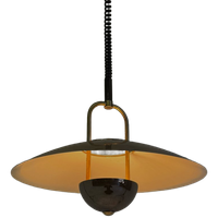 Vintage Schotel Hanglamp Van Massive