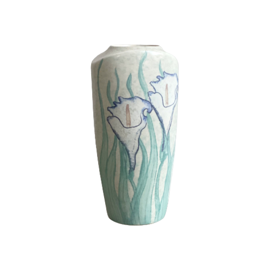 Vanessa Tuck Keramiek Vaas In Art Nouveau Stijl Met Bloemen 1