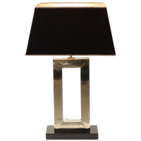 Eichholtz Arlington Design Tafellamp Rvs Granieten Voet 72Cm