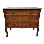 Vintage Queen Ann Ladekastje Ladekast, Commode Dressoir Badkamermeubel 003 thumbnail 1