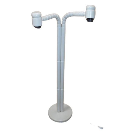 Staande Vloerlamp Beukenhout Vintage 1