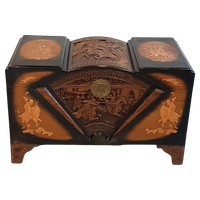 Chinese Art Deco Chest In Camphor Wood
