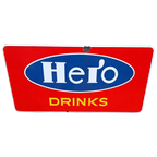 Tof En Groot Emaille Bord Van Hero Drinks. thumbnail 1