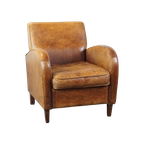 Schapenleren Armchair Met Een Strak Design En Een Uitmuntend Zitcomfort thumbnail 1