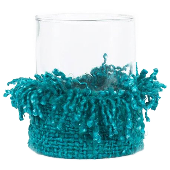 Bazar Bizar | De Oh My Gee Kaarsenhouder - Aqua - L 1