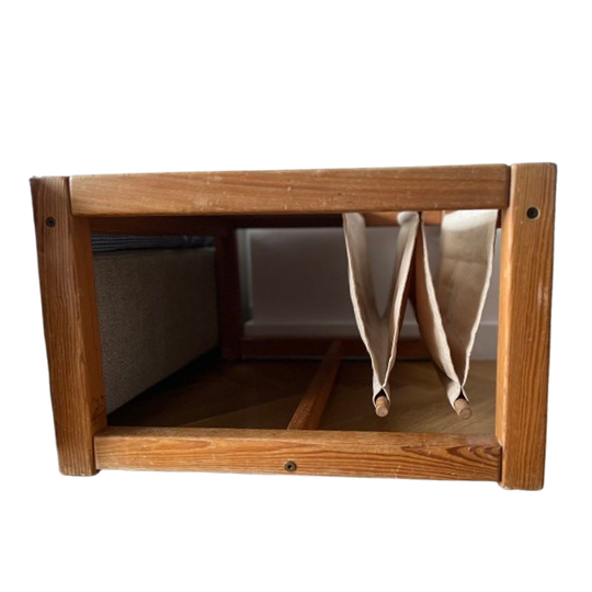 Vintage Scandinavian Midern / Coffee Table Magazine Rack , Karin Mobring Design For IKEA, 1970s 1