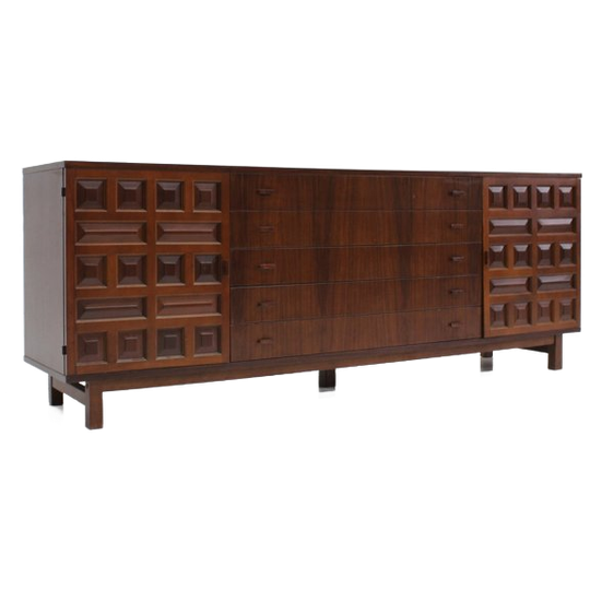 Spanish Brutalist Sideboard Dressoir 1