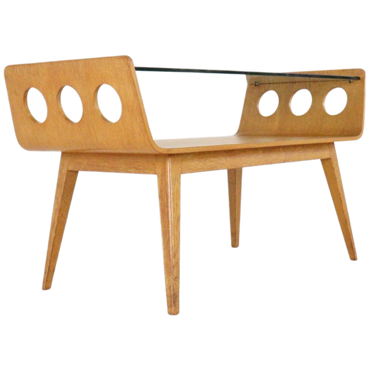 Cor Alons Voor C. De Boer Salontafel Vintage 1