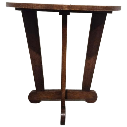 Art Deco Gueridon Side Table Eiken 1