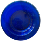 4x Diep Bord Blauw Glas thumbnail 1