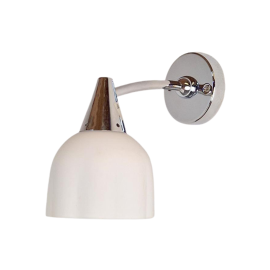 Vintage Circe Antonangeli Illuminazione Wandlamp Glas Metaal 1