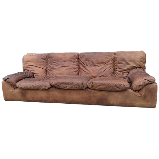 Vintage Italiaanse 3zitsbank, 1970s 1