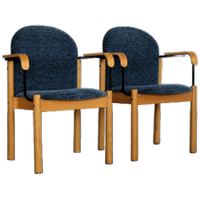 Vintage Stoelen | Armchairs | Kinnarps | Zweden