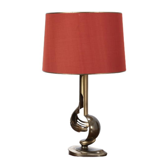 Italiaanse Messing Tafellamp 55406 1