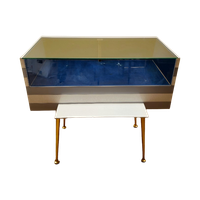 Vintage Toonbank Verkoopbalie Balie Vitrinekast Vitrine