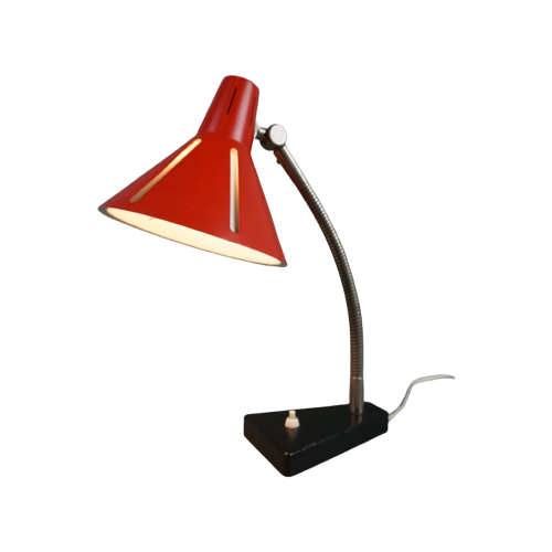 Prachtige Verstelbare Bureaulamp “Zonneserie” H. Busquet Voor Hala Zeist