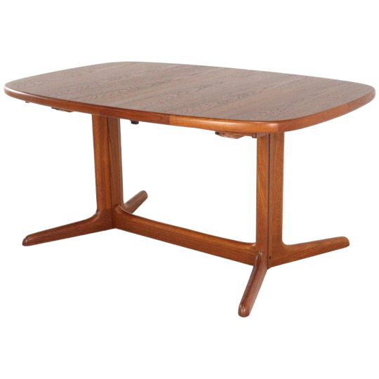 Rasmus Ovalen 2x Verlengbare Teak Eettafel Deens 1
