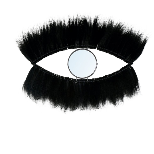 De Black Eye Spiegel - Zwart 1