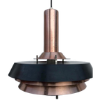 Vintage Deense Hanglamp Koper/zwart thumbnail 1