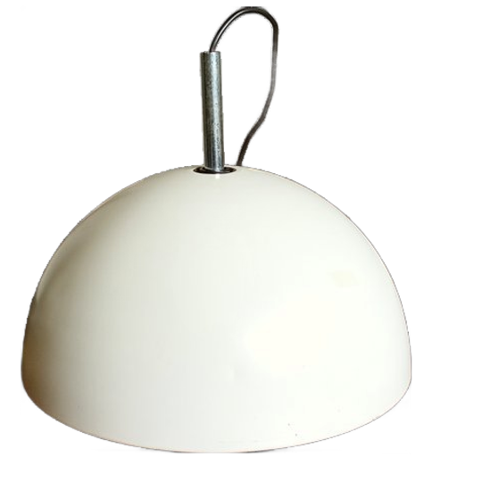 Vintage Dome Mushroom Hanglamp Hoffmeister Leuchten Jaren '70 1