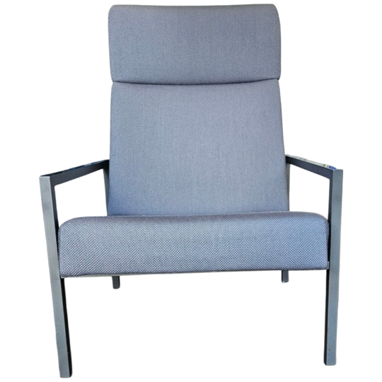 Gijs van der Sluis / High Back Arm Chair / Light Grey 1